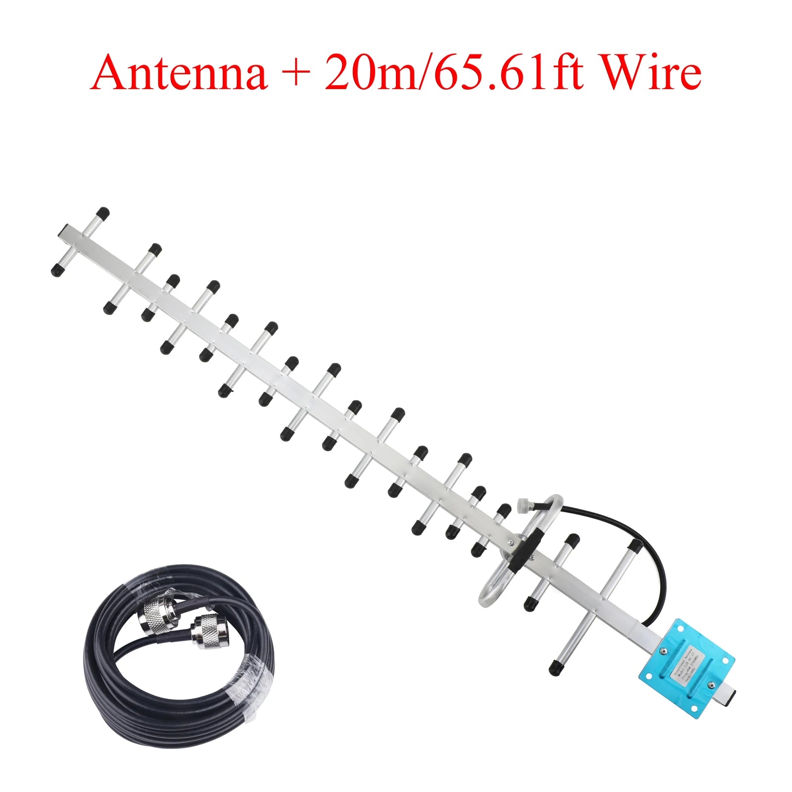 19dBi 4G Yagi Antenna 698-2700MHz N Female External Outdoor Antenna For GSM UMTS