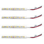 10pcs 12V 24V 10cm 20cm 30cm 50cm 1m 5m LED Flexible Strip Soft Strip Tape Waterproof IP65 IP30 Yellow Red Green Blue Pink 4000k