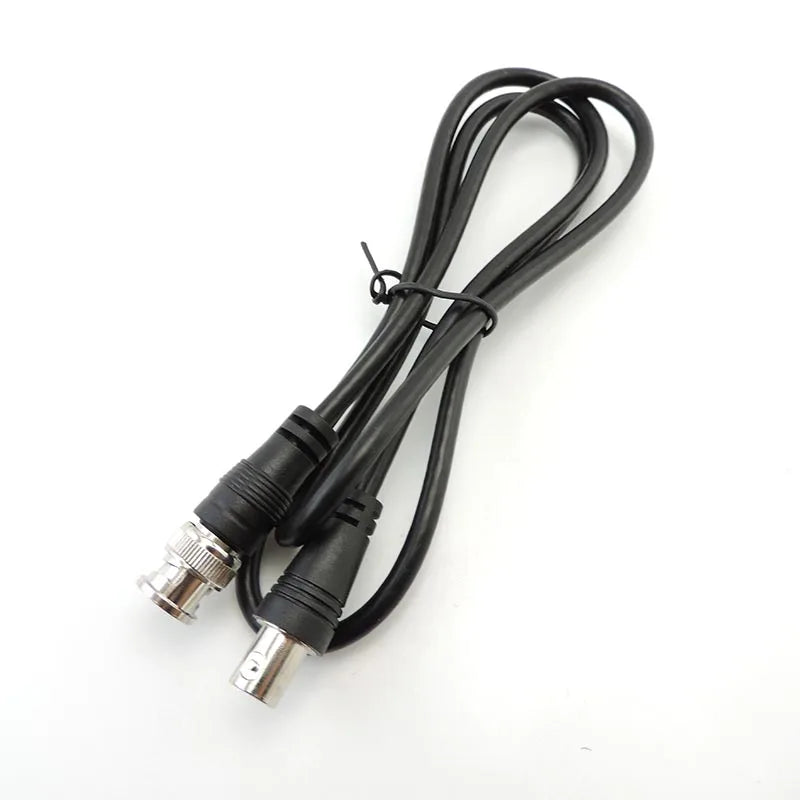 BNC Male to Female Plug CCTV Extension Coaxial Line BNC Cable Security Monitoring Camera Accessories 0.5m 2m 3m 5m