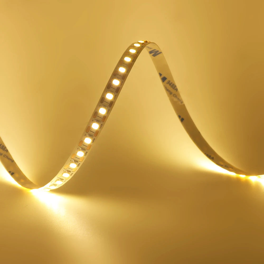 5mm 8mm PCB Led Strip Light 1 LED Cut 12V 24V 5m 2835 SMD 120LEDs/m High Brightness Flexible Tape LED Lighting Ribbon for Home