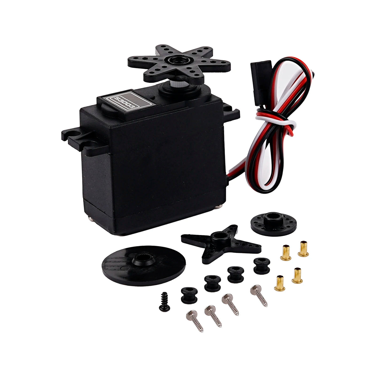 SG5010 6.5kg Torque Standard Digital Servo Motor 90-180 270 360 Angle SG-5010 for Remote Control Toy Car Truck Helicopter Boat