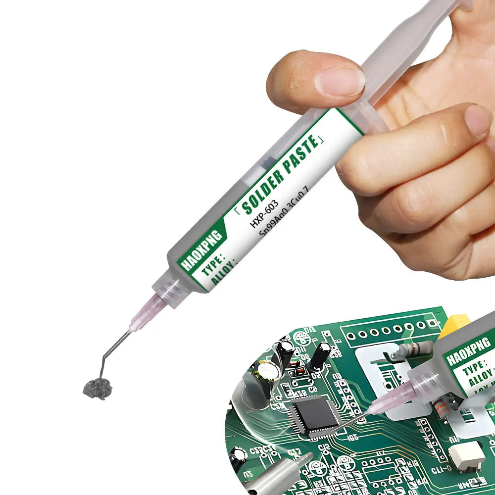 Solder Paste Flux For Soldering Sn99ag0.3cu0.7  Smd Repair Tin Paste 217℃ Tin Paste Set Welding Fluxes High Quality Flux