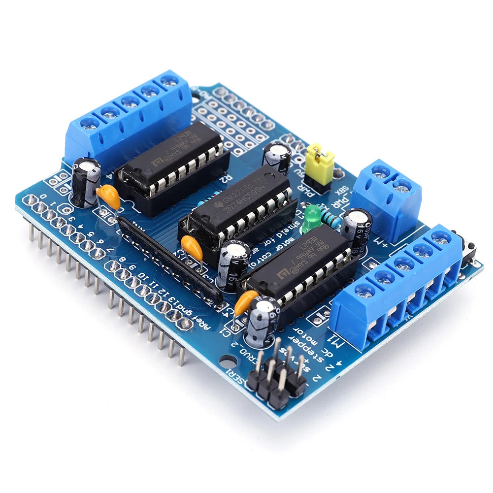L293D Motor Drive Shield Expansion Board 4.5-36V 4CH Motor Drive Expansion Board for Arduino Raspberry Pi DIY Experiments