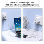 USB Solderless Plug 4Pin 5Pin Connector 66W Super Fast Charging Cable Type C Solderless Small Plug USB C Data Cable Connector