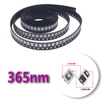 2835 3528 SMD UV Purple Light chip lamps ltraviolet 0.5W 0.2W 395nm 365nm LED Light Emitting Diode LED Bulb