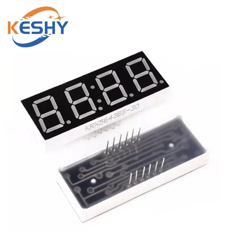 5pcs Digital Tube Common Anode Cathode Red 1Bit 2Bit 3Bit 4Bit Digital Tube 0.28 0.36 0.4 0.56 Inch LED Display 7 Segment