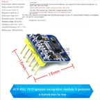 7620 Gesture Recognition Sensor PAJ7620U2 9 Gesture Recognition Sensor Modules RGB Infrared Sensing Modules