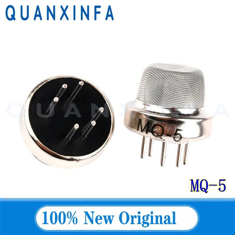 2PCS MQ-2 MQ-3 MQ-4 MQ-5 MQ-6 MQ-7 MQ-8 MQ-9 MQ-135 Sensor Detects Smoke methane liquid gas sensor module Arduino