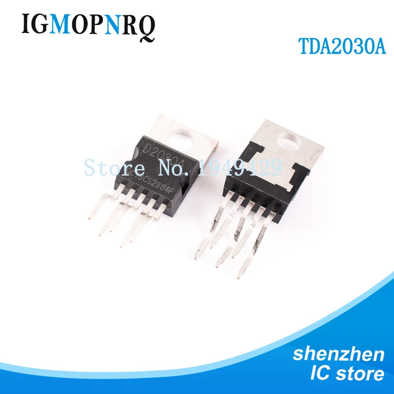 10PCS TDA2003 TDA2003A TO-220 amplifier chip single supply TDA2003 TDA2030 TDA2050