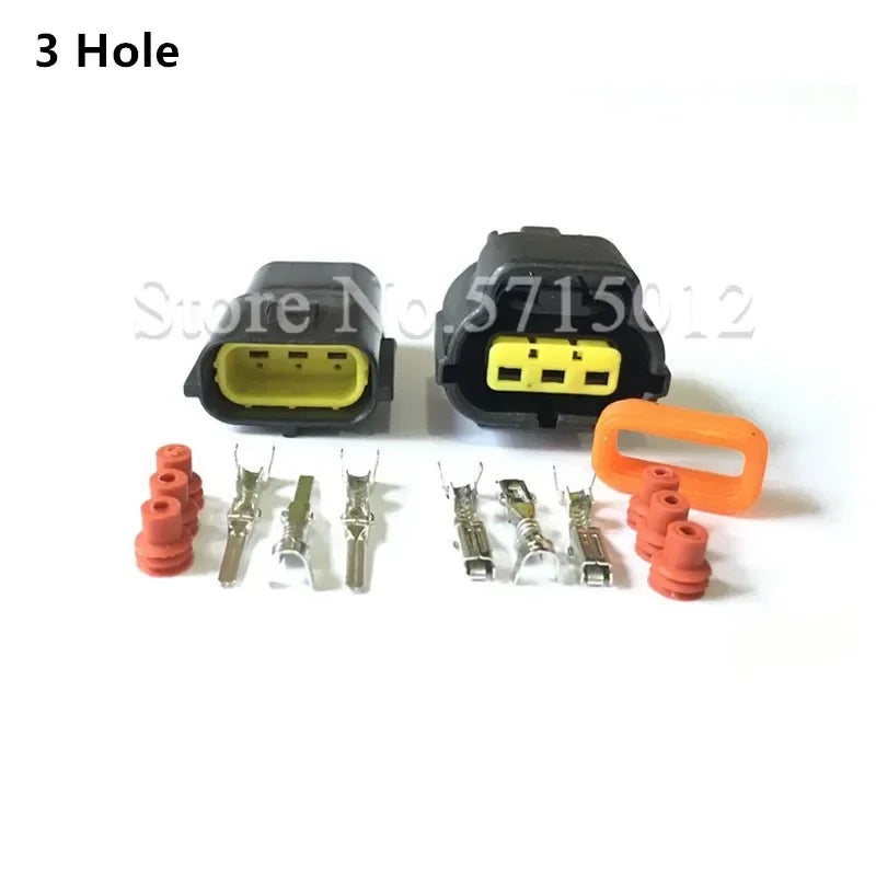 Denso 2/3/4/6/8/10/12 Hole Way Waterproof Wire Connector Plug Car Auto Sealed Electrical Set Car Truck Connector