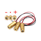 9mm Adjustable Focus Red Laser Diode Head 650nm 5mW 3V Dot Line Cross Module for Arduino Leveling Pointer DIY Electronic Kit