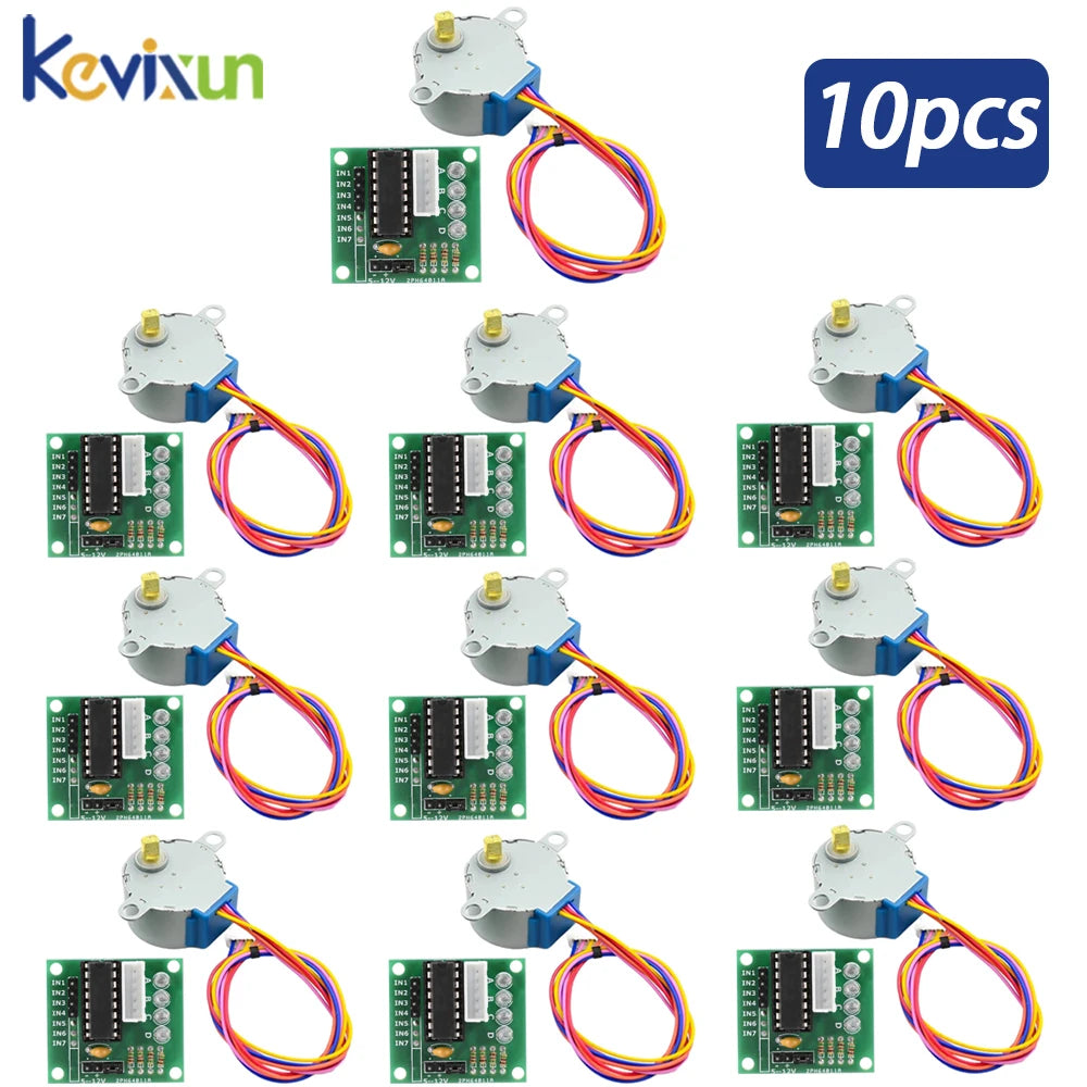 ULB2003 Module 5V DC Stepper Motor Driver Board for 8BYJ-48 28BYJ-48 4-Phase DIY Robot Projects with ULN2003 PIC MCU Control