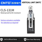 CNTD CLS-131M Limit Switch IP65 Waterproof Oilproof 1NO 1NC Snap Action 6A AC250V 0.3A DC220V Dual Circuit Long Life Compact