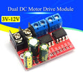 1-10Pcs H Bridge Remote Control 5A 3V-14V Dual DC Motor Drive Module Voltage Reverse PWM Speed Regulation Double Super L298N 5AD