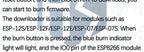 Durable ESP Development Board Programming Fixture (1PC) – Supports ESP8266/ESP32 & ESP-12F/07S/12S Modules