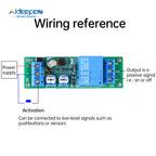 DC 5V 12V 24V Dual Relay Module Adjustable Time 0-100 Second 0-15 Minute 2 Speed Adjustable Trigger Control Relay Module Switch
