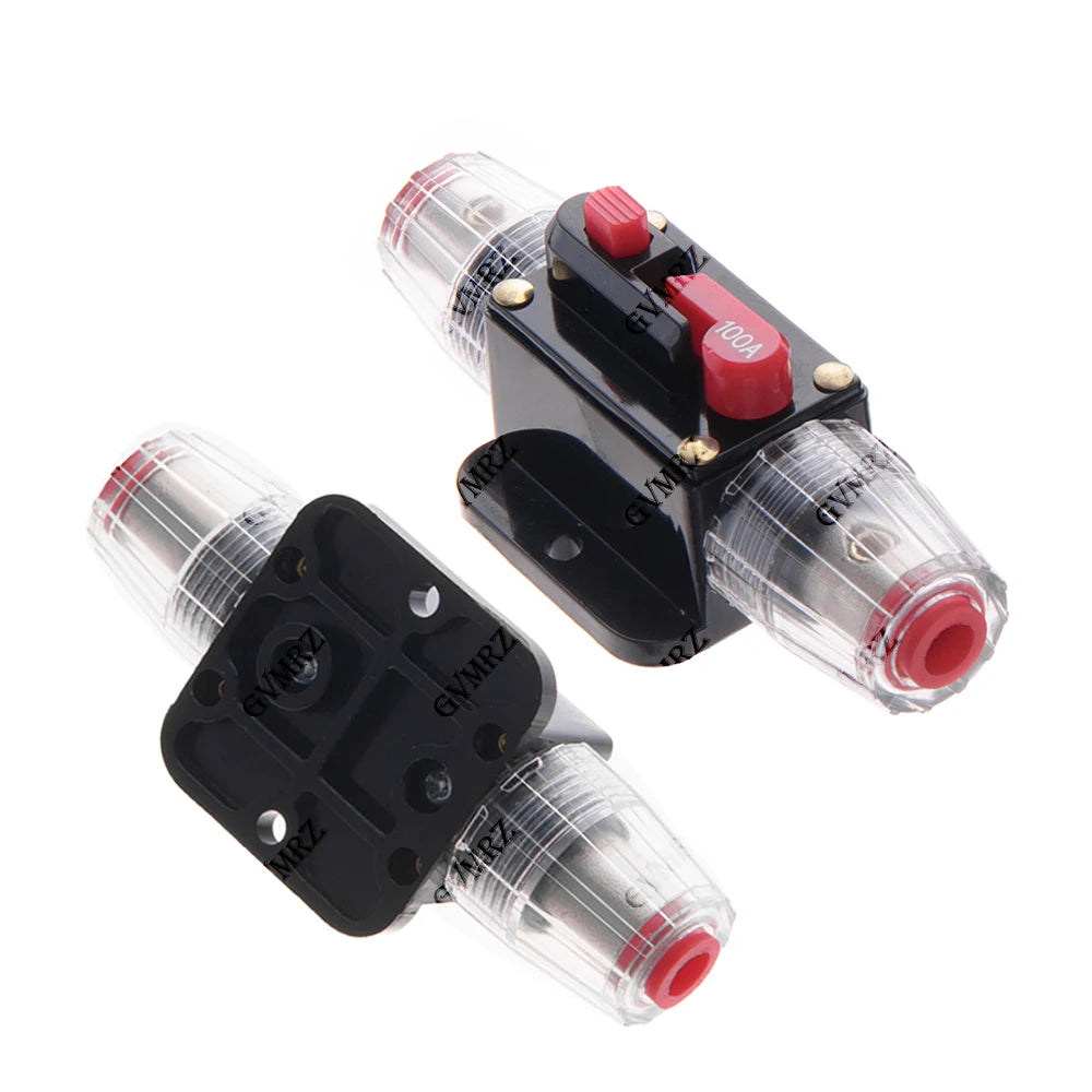 40A 50A 15A 20A 30A Car Battery Fuse Automatic Reset Audio Stereo Amplifier Fuses Overload Protection Adapter Auto Accessories