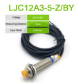 LJC12A3-A-Z/BX AX BY AY Approach Sensor Cylindrical Capacitive Proximity Switch 5mm Detecting Distance NPN/PNP NO/NC DC6-36V