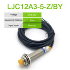 LJC12A3-A-Z/BX AX BY AY Approach Sensor Cylindrical Capacitive Proximity Switch 5mm Detecting Distance NPN/PNP NO/NC DC6-36V