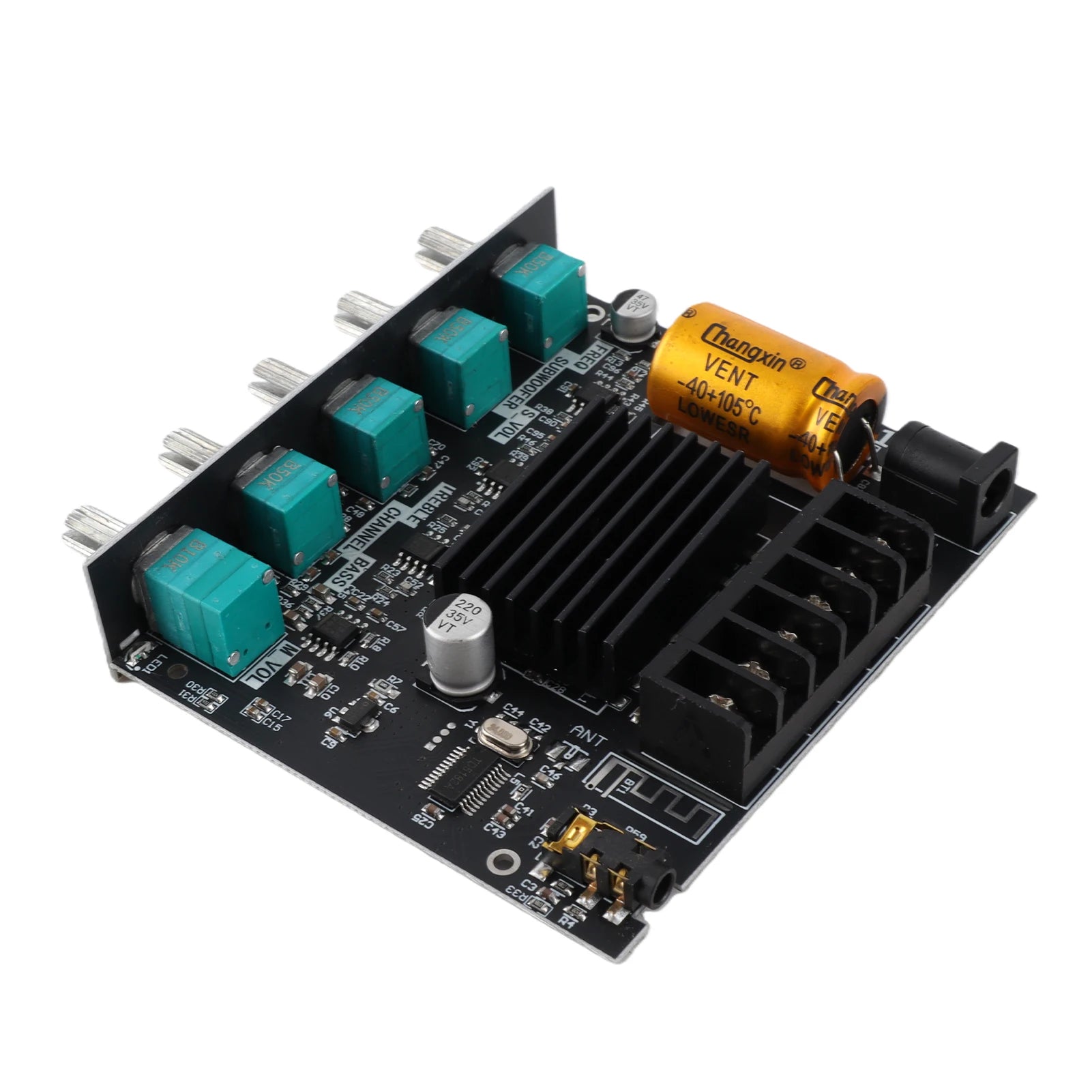 ZK‑MT21 Bluetooth Amplifier Board 2.1 Channel Digital Audio Power Amplifier Module Digital Power Amplifier Board