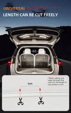 Car high brightness trunk lighting ambient light interior decoration LED wiring free automatic sensing tailgate light strip