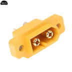 5pcs XT60E-M Mountable XT60 Male Plug Connector Model Aircraft Power Battery Plug Fixed Version Male XT60E1-M