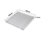 Extruded Aluminum Heatsink Radiator Heat Sink Cooler for Electronic LED Chip Cooling Heat Dissipation