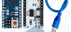 ATmega32u4 5V 16Mhz Expansion Board Module For Arduino Micro Compatible For R3 Nano Replace Pro Mini Microcontroller ONE ATmega