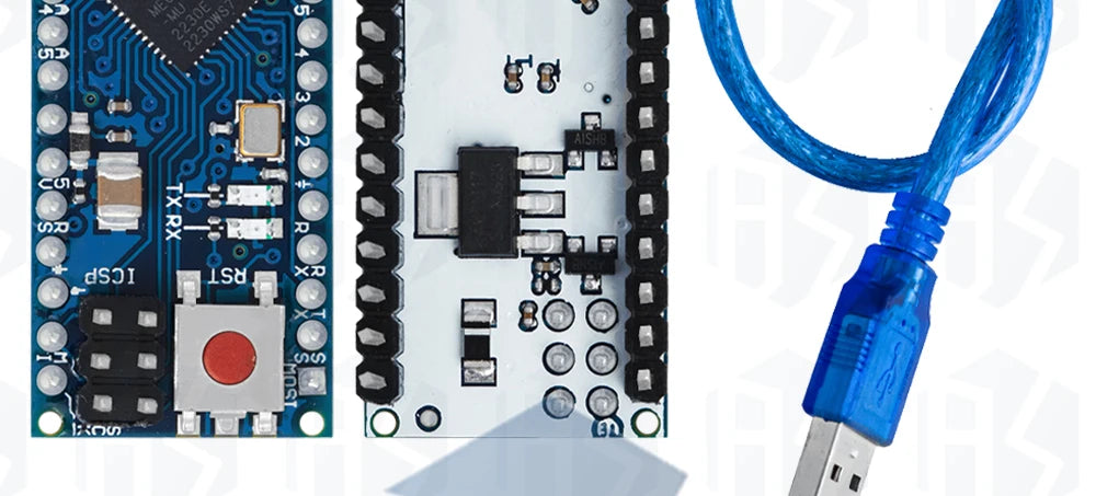 ATmega32u4 5V 16Mhz Expansion Board Module For Arduino Micro Compatible For R3 Nano Replace Pro Mini Microcontroller ONE ATmega