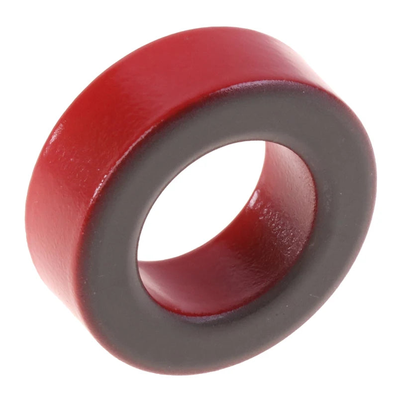 40*24*14.5mm Red Grey T157-2 Iron Ferrite Toroid Cores For Inductors Iron Powder Core Red Ring Low Permeability