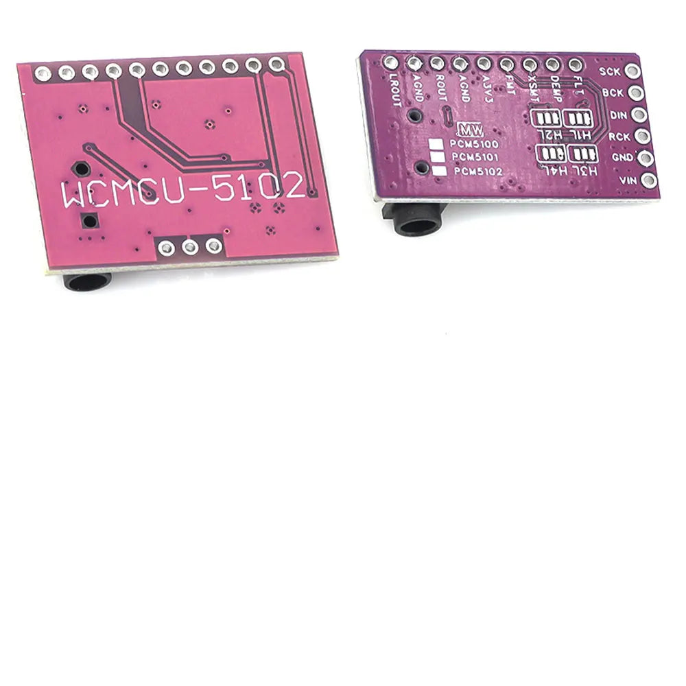 PCM5102 High Fidelity DAC Audio Decoder Board GY-PCM5102 IIS I2S Interface Lossless Digital Sound Module For Raspberry Pi