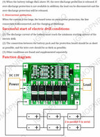 3S 6A 8A 10A 20A 25A 30A 40A 60A Li-ion Lithium Battery 18650 Charger PCB BMS Protection Board For Drill Motor Lipo Cell Module