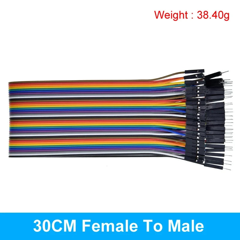 40PIN Cable Dupont Line 10cm 20cm 30cm Male to Male Female to Female Male to FeMale Jumper Dupont Wire Cable For PCB DIY KIT