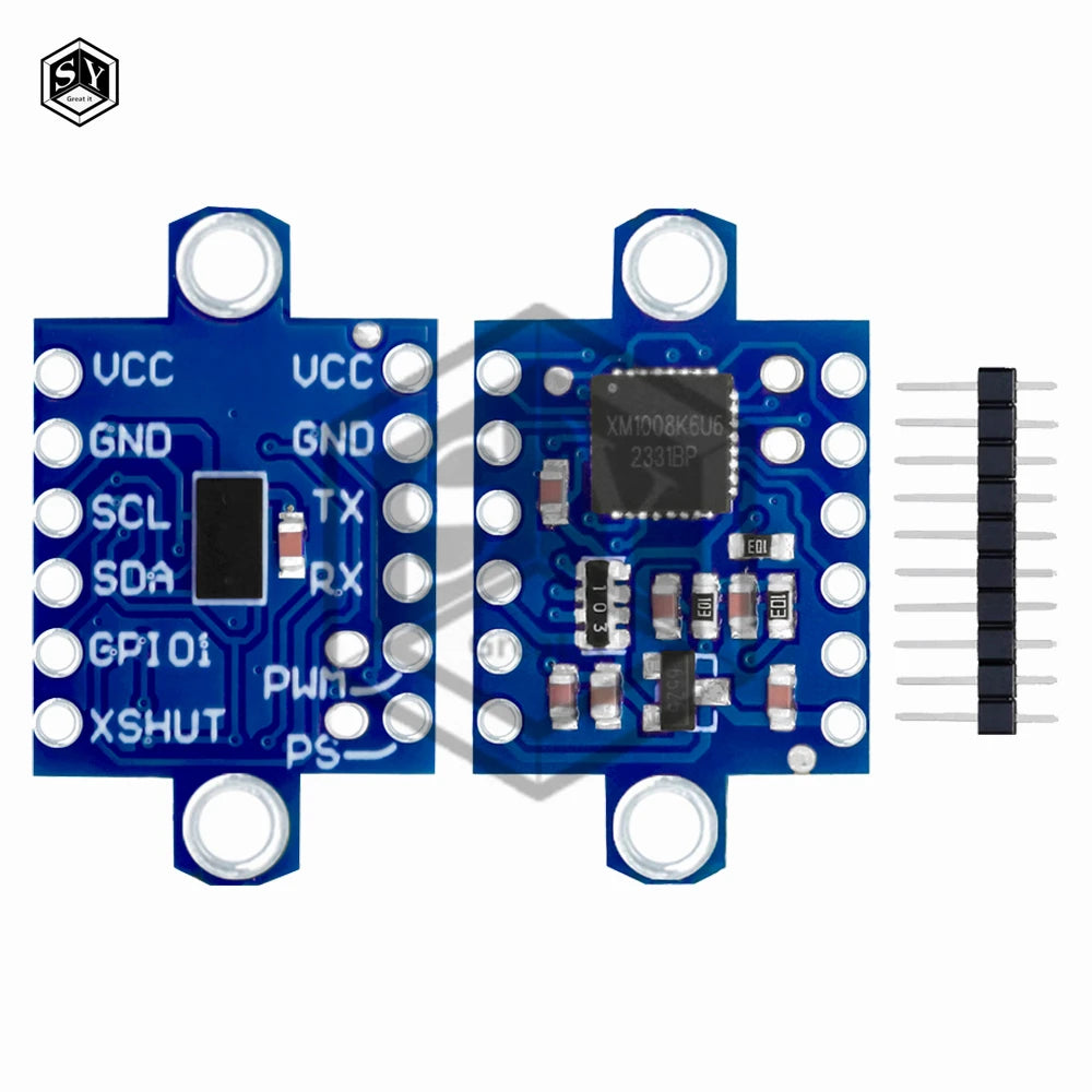 VL53L0X GY-53 Dual-Output ToF Distance Sensor - 3V-5VDC Serial/PWM Compatible for  Arduino