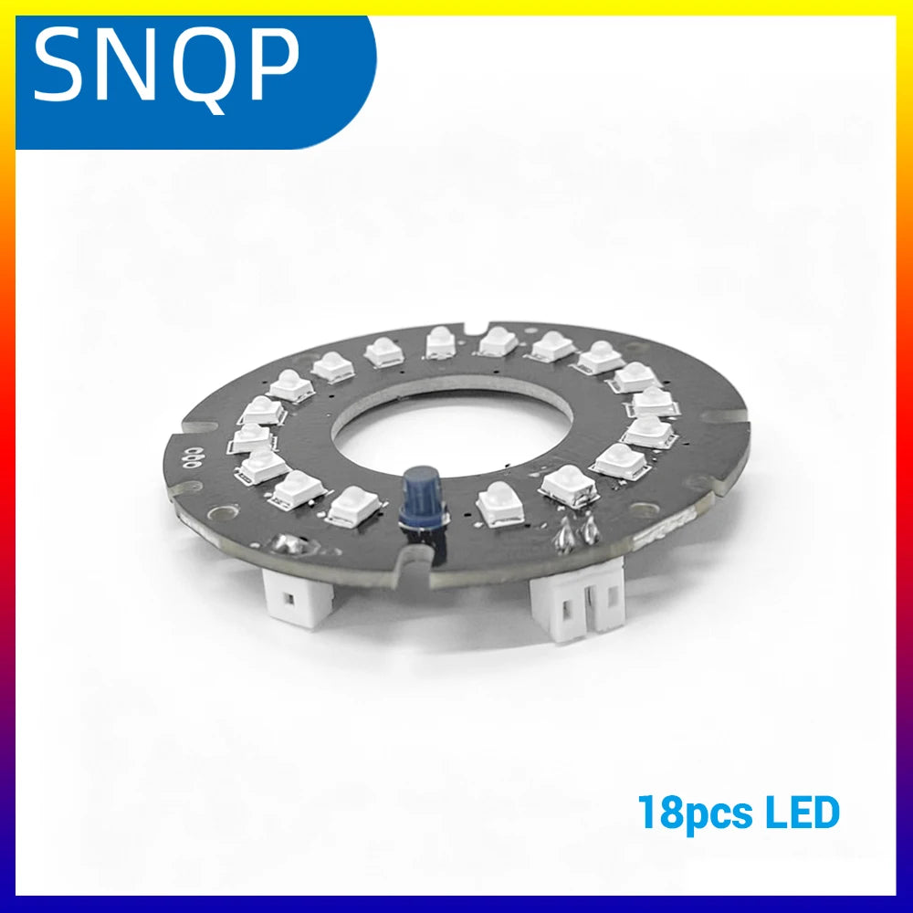 IR Infrared LED Board 850nm 18pcs LEDs Round Plate IR Illuminator Board Bulb For CCTV Security Camera