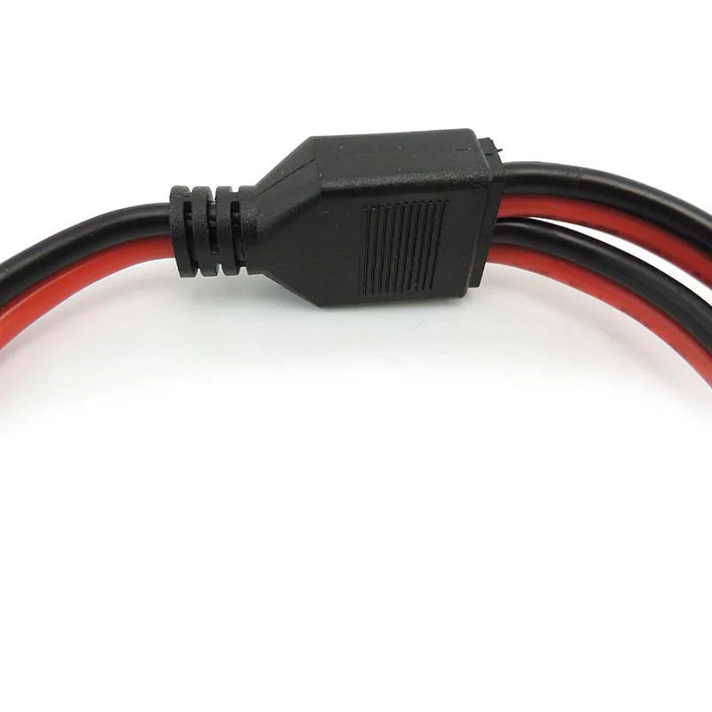 solar panel 1 SAE to 2 SAE splitter head Power Extension Connector plug Cable battery Adapter Quick Connect Disconnect 10A 20A