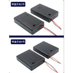 2pcs 1X 2X 3X 4X AAA Power Battery Storage Case Container Socket DIY 1.5V-6.0V Serial Connect Rohs ABS wt Lead Switch Cover