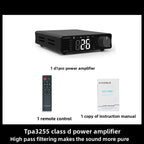 D1pro tpa3255 pffb stereo power amplifier 2.1 channel pure post-stage digital power amplifier