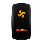 12V-24V Orange Led Rocker Switch Waterproof 20A Amber Light SPST DPDT Toggle Key for Car Boat ATV Camper Motorhome Auto Machine