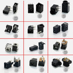 DC002/004/DC005/015 Power Socket 3.5x1.3mm 5.5x2.1mm 5.5x2.5mm DC Power Socket USB Three-Leg Direct Plug Socket Female Connector