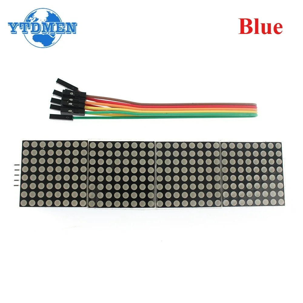 1PCS MAX7219 Module LED Microcontroller Display Dot Matrix Module 5V for Arduino DIY KIT 8x8 Red/Blue/Green