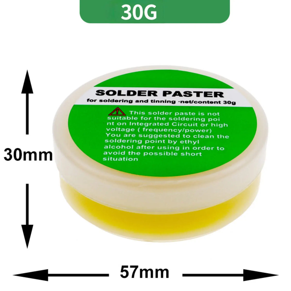 20/30/100g Soldering Flux Lead-Free Solder Paste Flux Tin Solder Paste Welding Flux For Electronics PCB LED Soldering Repair