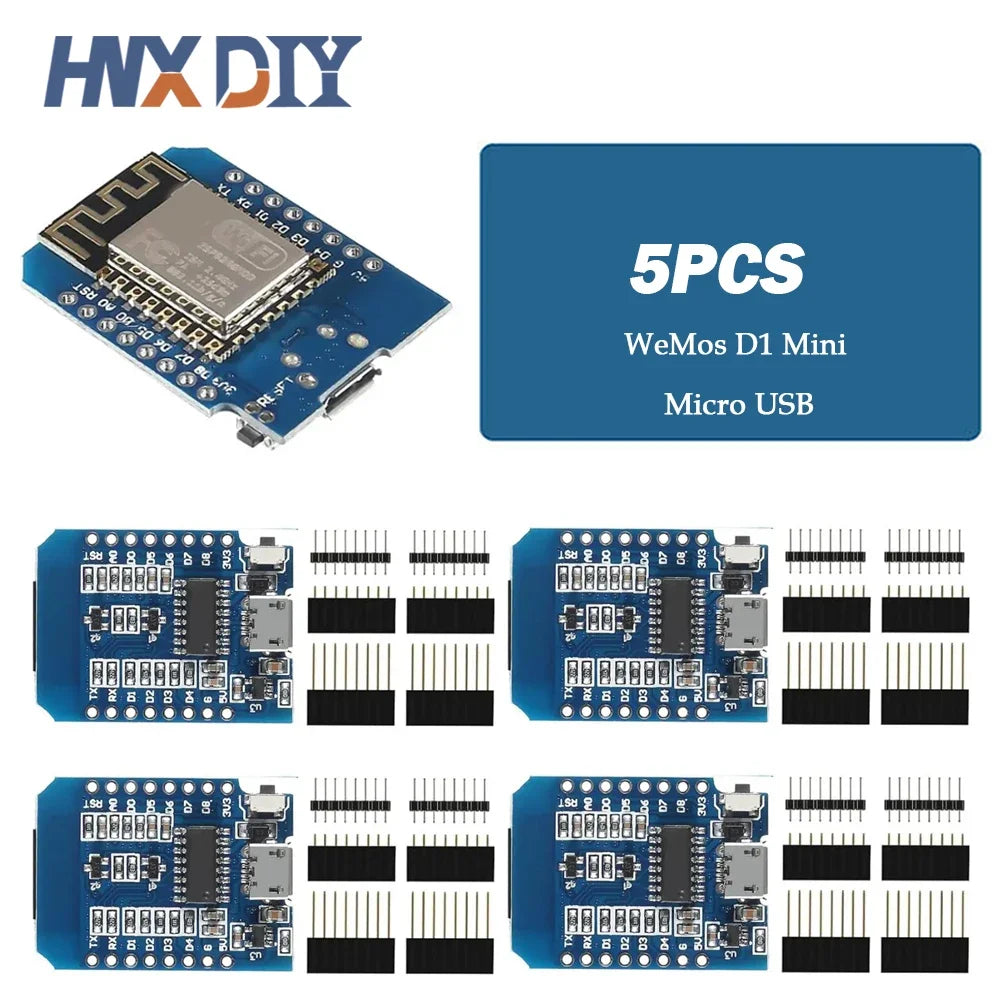 1-10PCS D1 Mini Nodemcu ESP8266 ESP-12 ESP-12F CH340 V2 Usb Wemos Wifi Development Board D1 Mini Nodemcu Lua Iot Board 3.3V