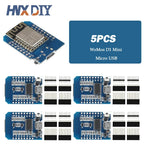 1-10PCS D1 Mini Nodemcu ESP8266 ESP-12 ESP-12F CH340 V2 Usb Wemos Wifi Development Board D1 Mini Nodemcu Lua Iot Board 3.3V