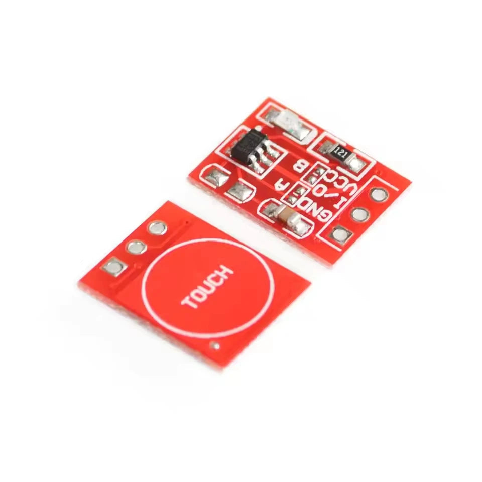 10/20/50/100/1000PCS NEW TTP223 Touch Button Module Capacitor Type Single Channel Self Locking Touch Switch Sensor for Arduino