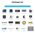 LAFVIN Smart Robot Car for Arduino 2WD Chassis Robot Car Kit With Ultrasonic Module, L298N Driver Board, Remote, IR Control