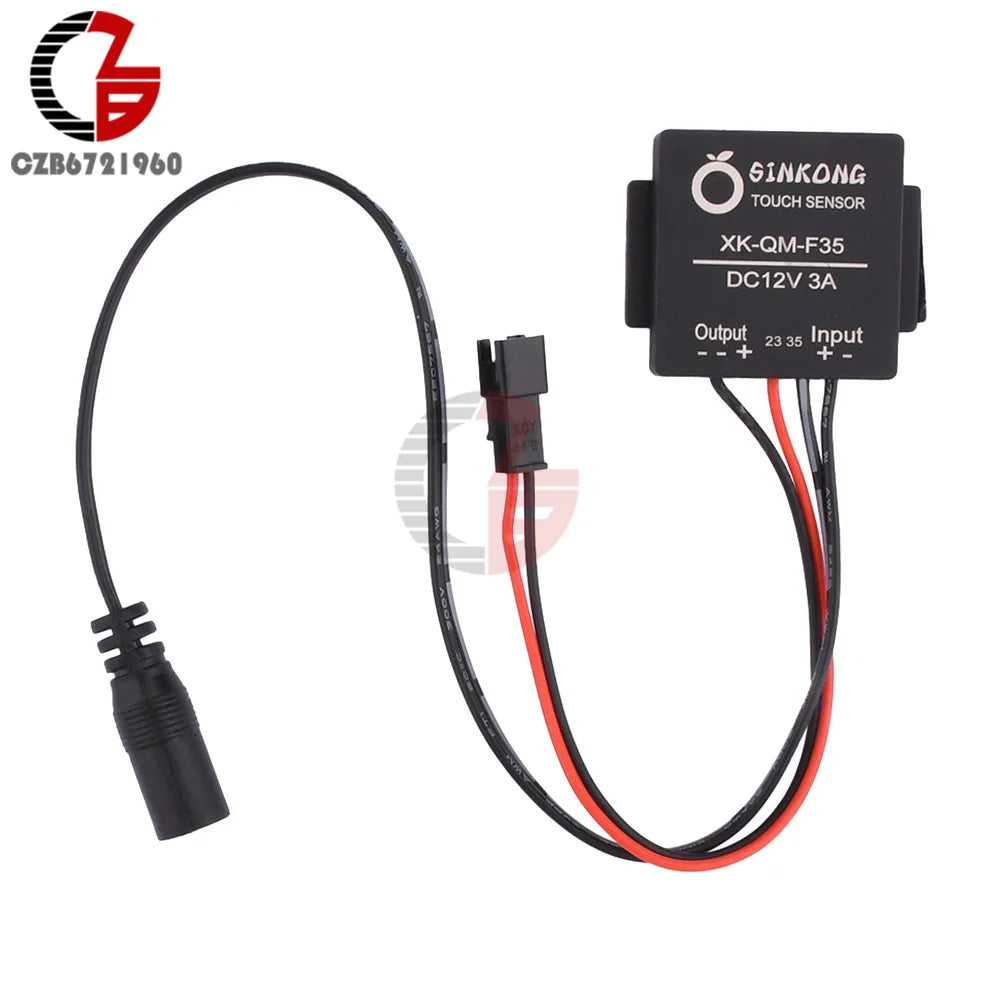 DC 12V 3A Touch Switch Sensor Stepless LED Inductive Dimmer Bathroom Mirror Lamp Dimming Control Switch for Led Light Mirror
