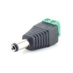 2/5/10pcs 12V DC BNC Male Female Connector Coax CAT5 Video Balun Adapter Plug For Led Strip Lights CCTV Camera Accessories B5