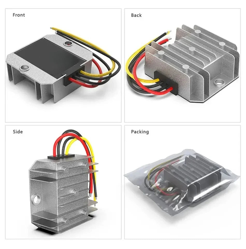 9-36V to 12V 13.8V 15V 19V 20V 24V 28V DC to DC Buck-Boost Voltage Stabilizer 9-36V to 12V Power Converter 12V Battery Regulator