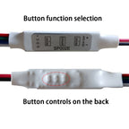 DC5-24V SP002E Mini LED Controller 3Pin/4Pin Addressable for WS2813 WS2815 RGBIC LED Strip Light 2048 Pixels
